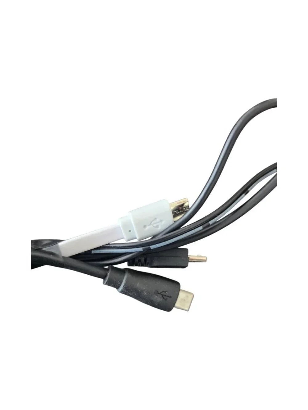 Bundle of 10 Assorted Micro USB Charging Cables